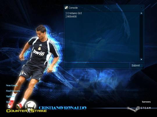 Cristiano Ronaldo GUI CS 1.6