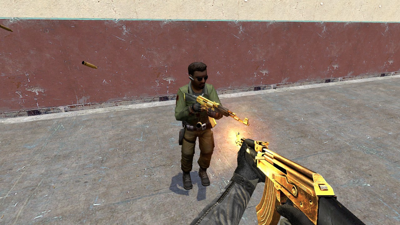 Default CSS Golden AK-47