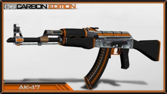 AK-47 CarbonEdition из CS GO для CSS