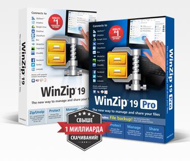 WinZip 19.0 Pro Build 11293 (2015)