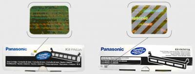 Panasonic: оригинальные расходные материалы с новой маркировкой и защитой от подделки